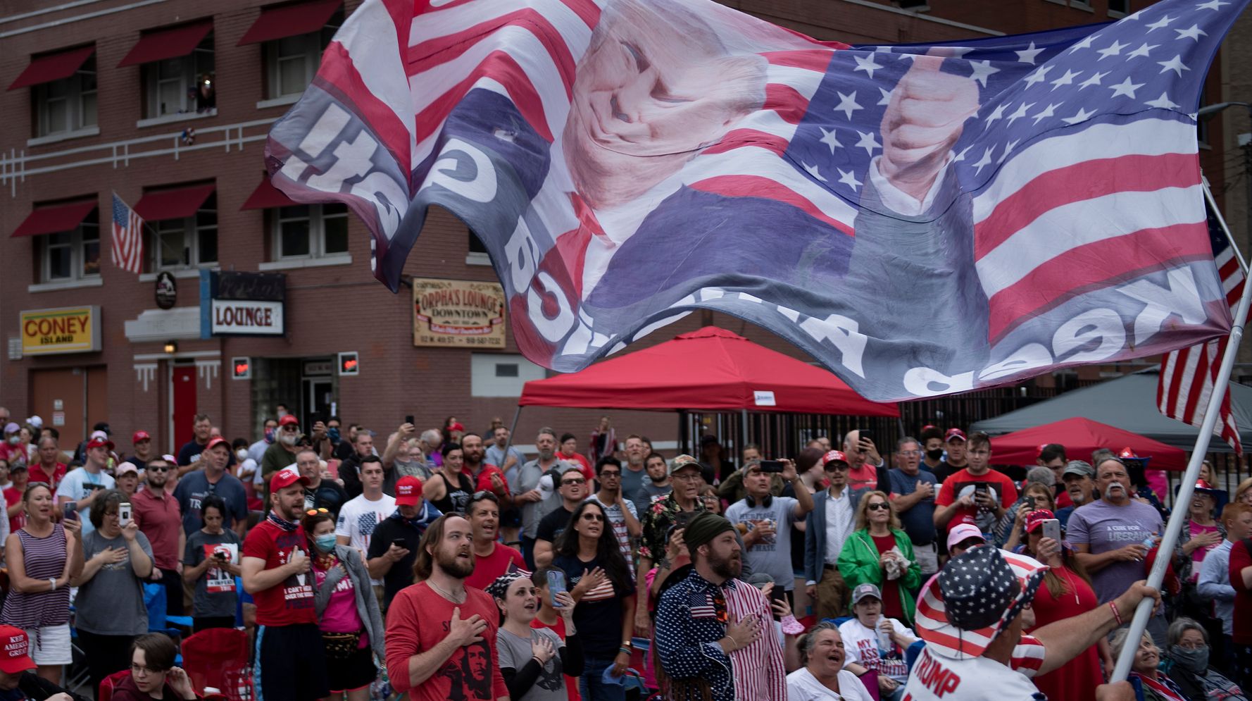 Six Staffers Working On Trump’s Tulsa Rally Test Positive
For COVID-19 1