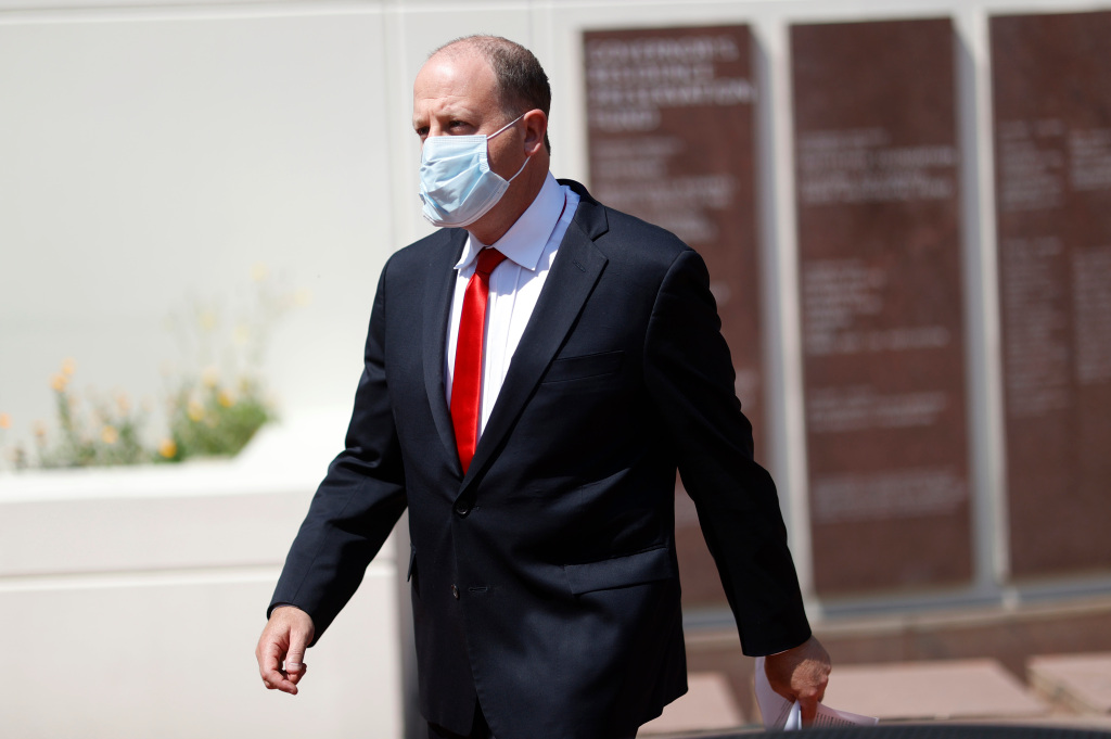 Gov. Jared Polis warns Colorado could see increase in
coronavirus cases similar to neighboring states 1