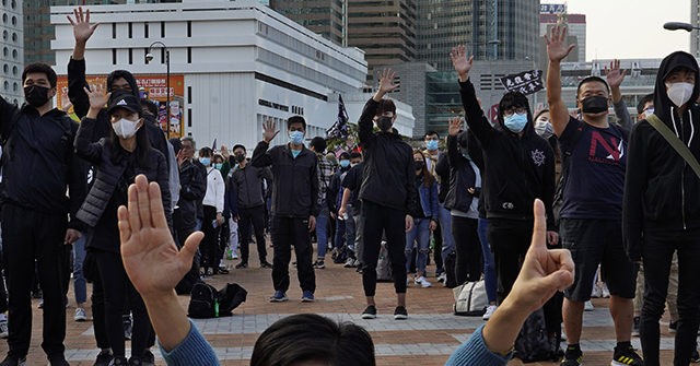 China: Hong Kong Protesters Show 'Obvious Signs of
Terrorism' 1