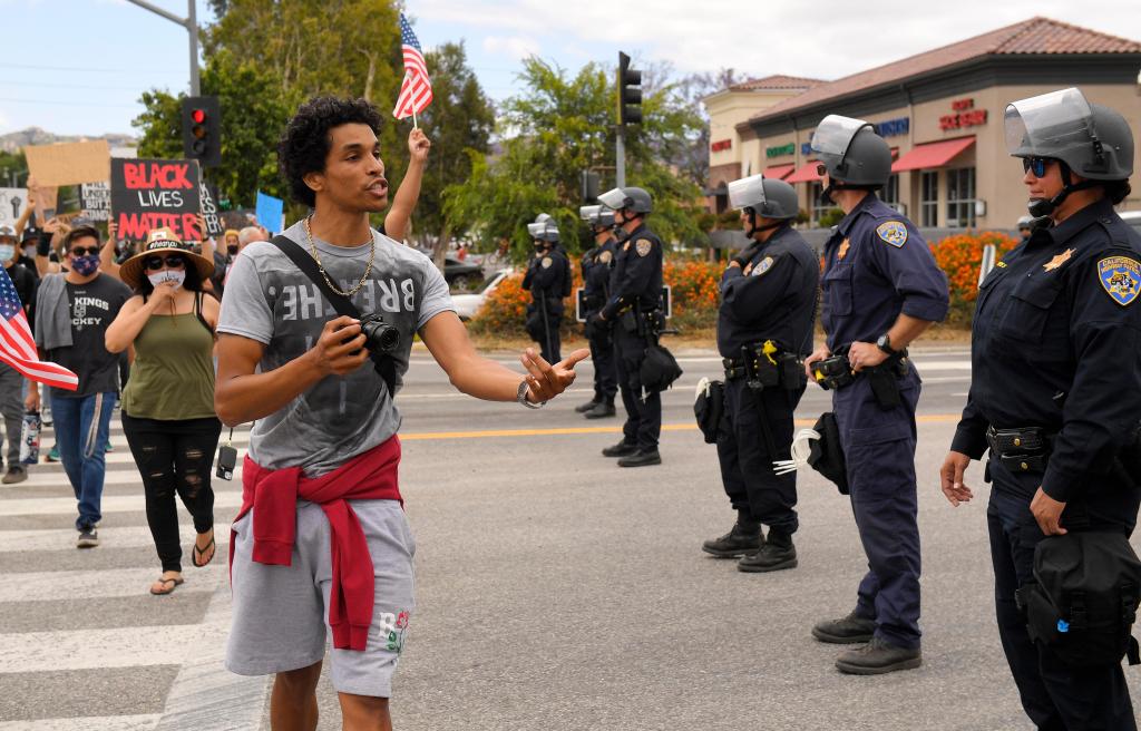 California Highway Patrol spent $38 million responding to
protests prompted by death of George Floyd 1
