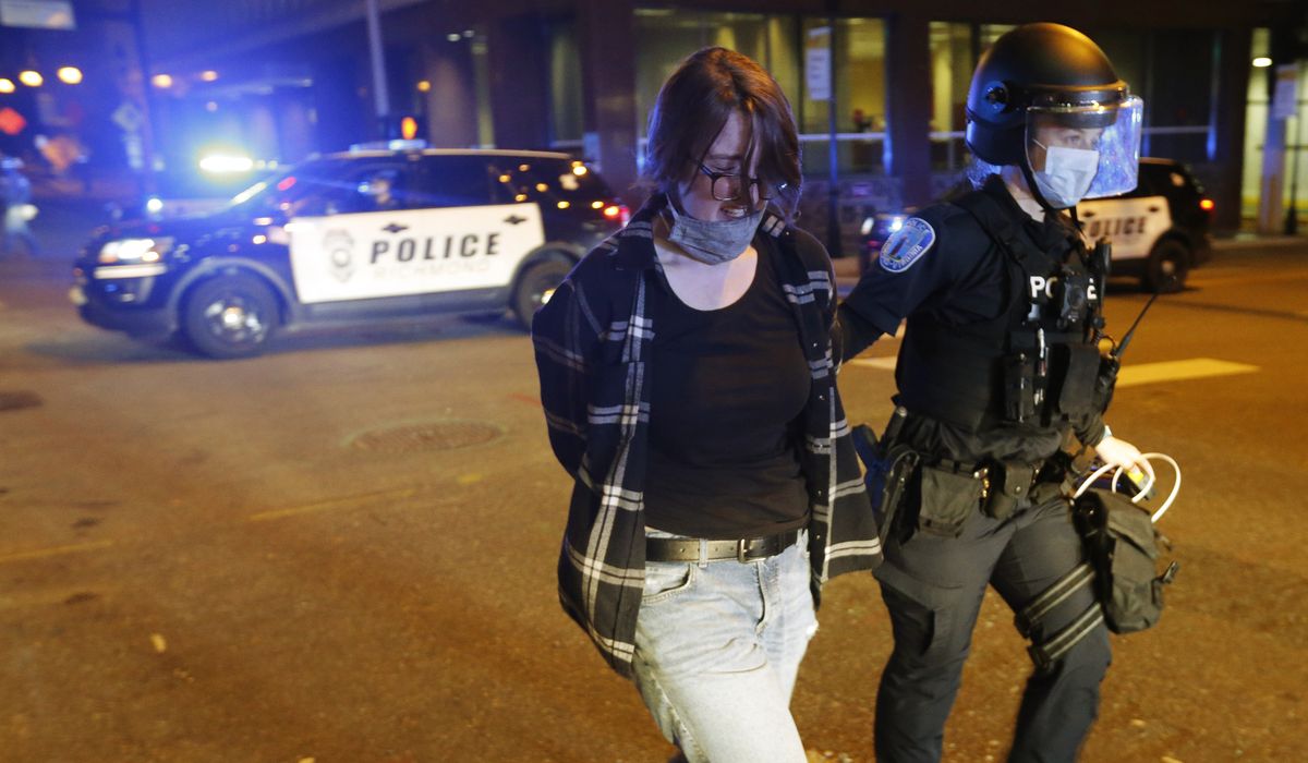 Levar Stoney, Richmond Mayor, seeks probe of police car hits
protesters 1