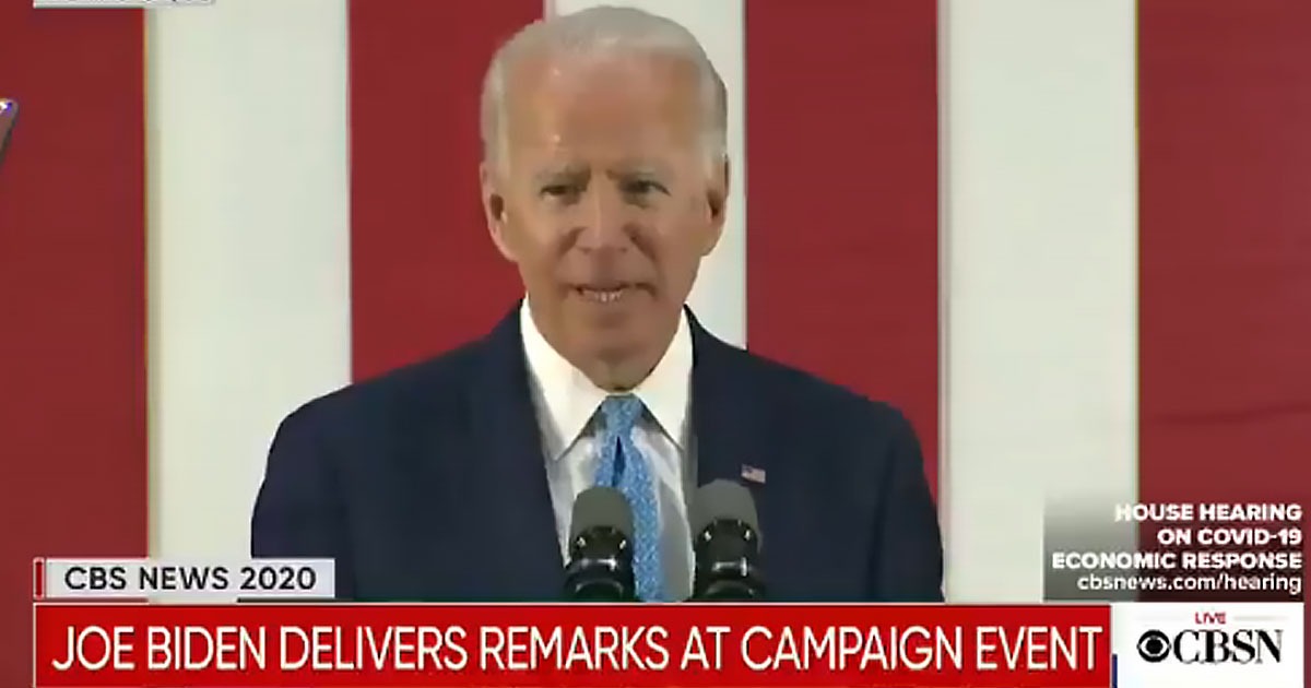 VIDEO: Biden Says No Campaign Rallies Due to
COVID-19 1