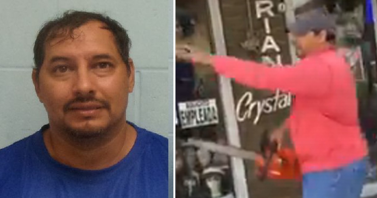 Man Who Waved Chainsaw at #BLM Protesters Released, Charged
With Assault 1