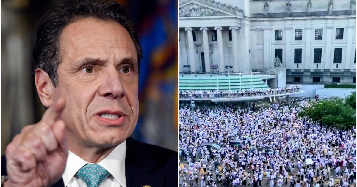Andrew Cuomo Threatens to Reinstate Coronavirus Lockdown As
New Yorkers Flout Rules 1