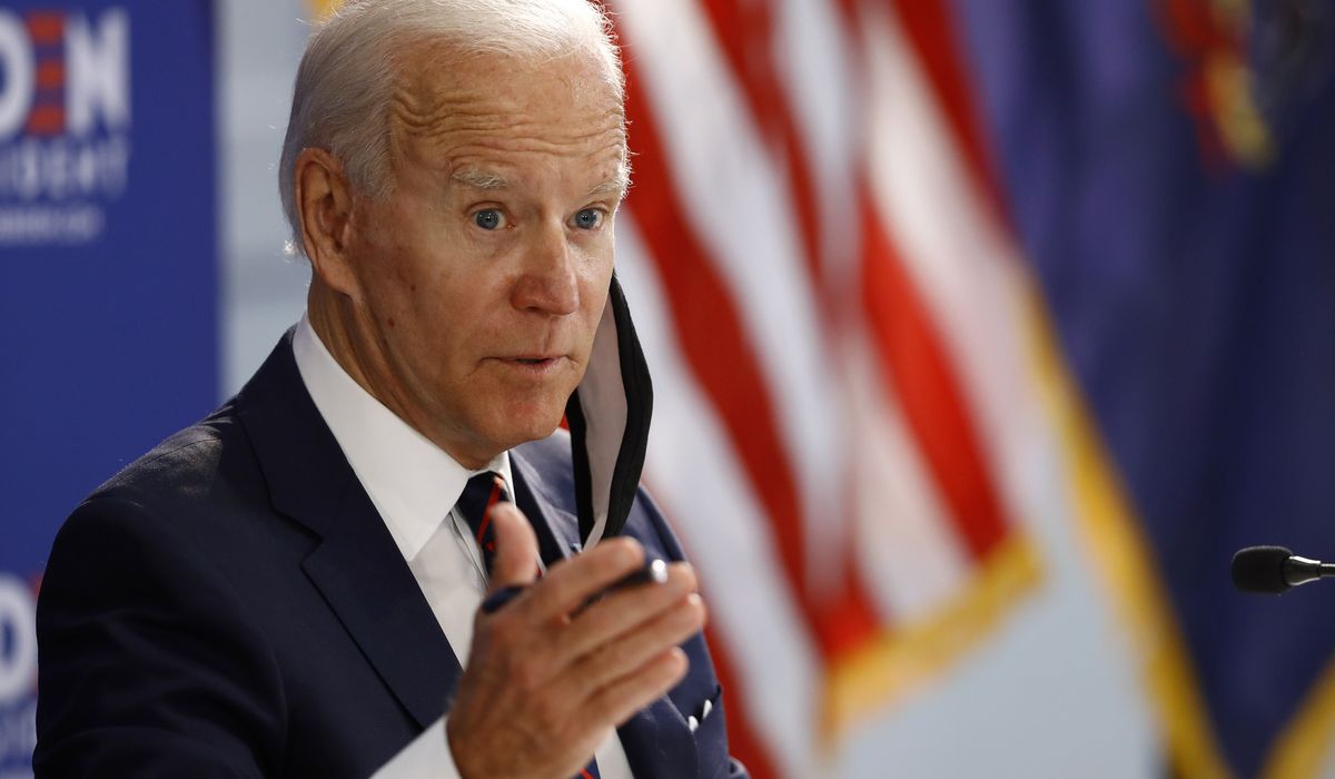 Inside the Beltway: Joe Biden worse for economy than the
coronavirus 1
