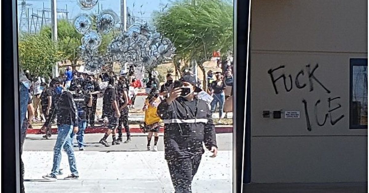 Rioters Cause Extensive Damages to California ICE Facility
In Coordinated Attack 1