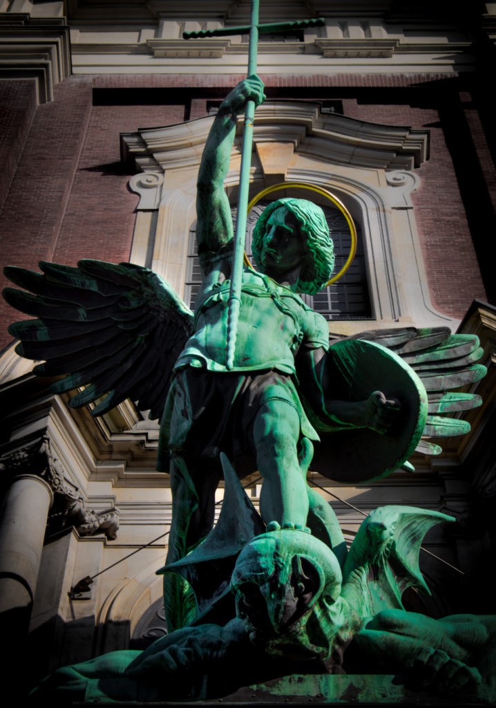 'Offensive' Imagery of St Michael Defeating Satan Is
'Reminiscent of George Floyd' 1
