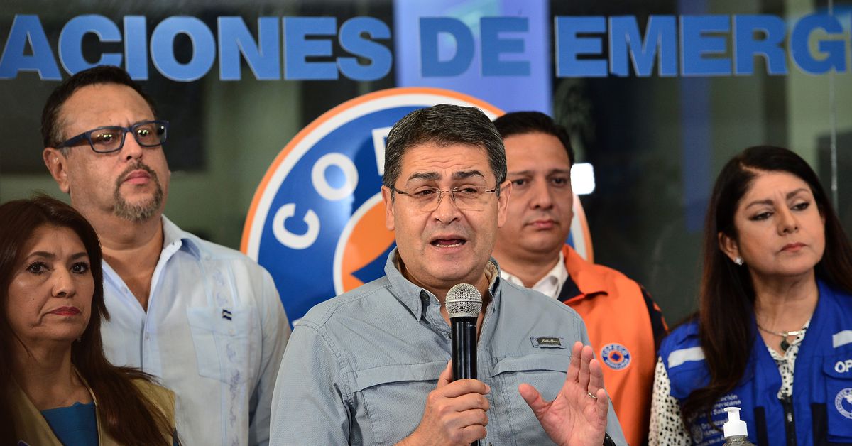 The president of Honduras is the latest world leader to test
positive for the coronavirus 1