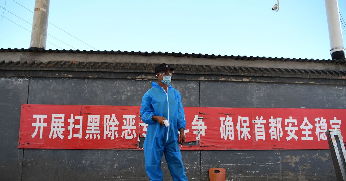 China is reporting the biggest coronavirus outbreak it has
seen in two months 1
