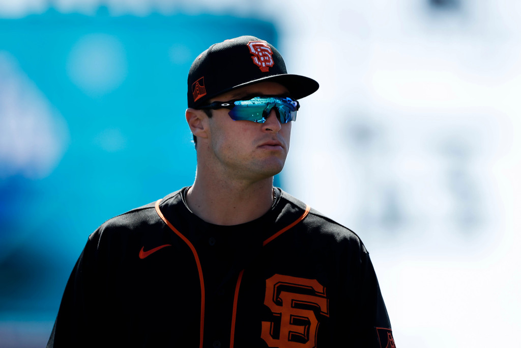 San Francisco Giants’ prospect Hunter Bishop tests positive
for COVID-19 1