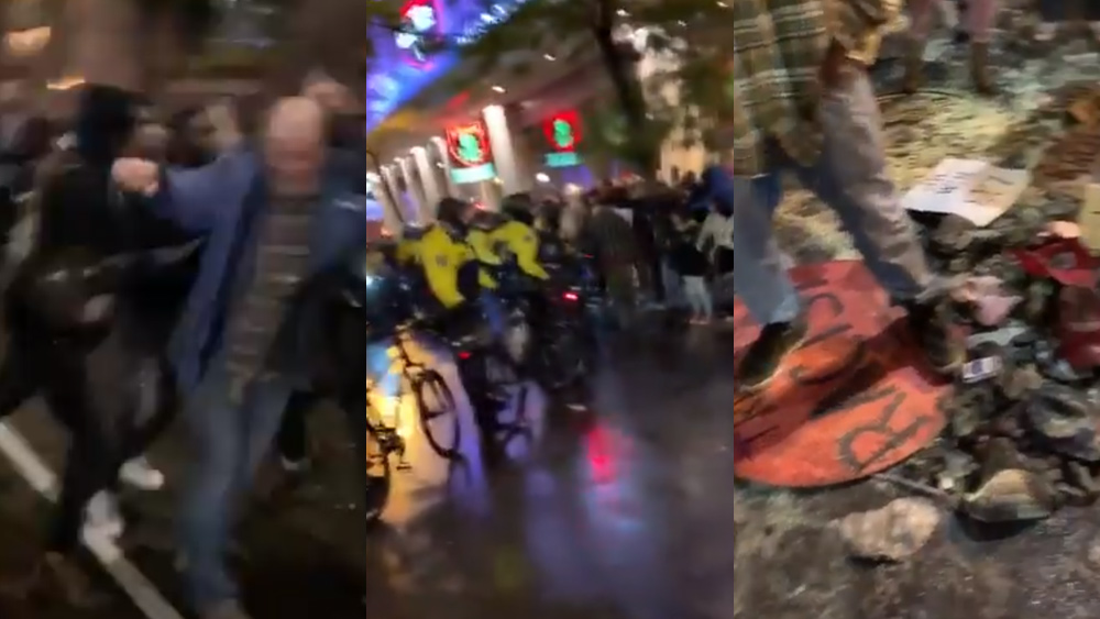 Major US cities rocked with cold-blooded murders amid
violent left-wing riots that have injured hundreds of cops 1