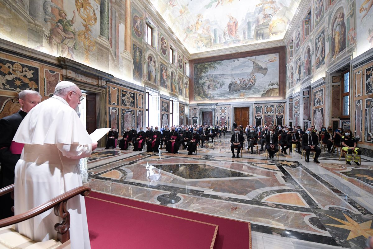 Pope Francis throws shade at priests not wanting to shutter
during coronavirus pandemic 1
