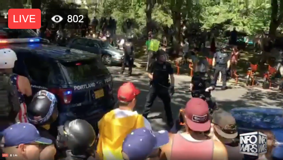 FINALLY: Justice Department to probe Antifa involvement in
riots 1