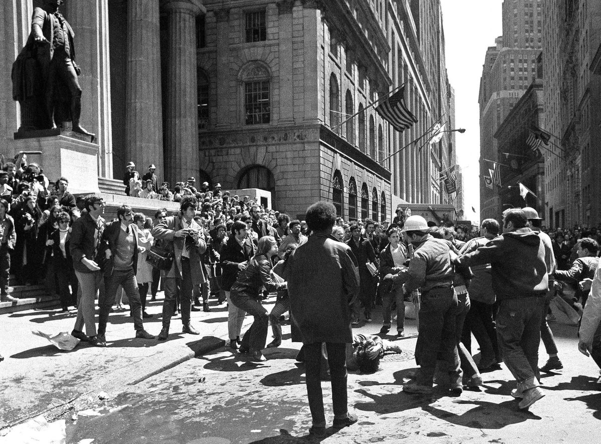 Five decade old ‘hardhat riots’ could draw modern
parallels 1