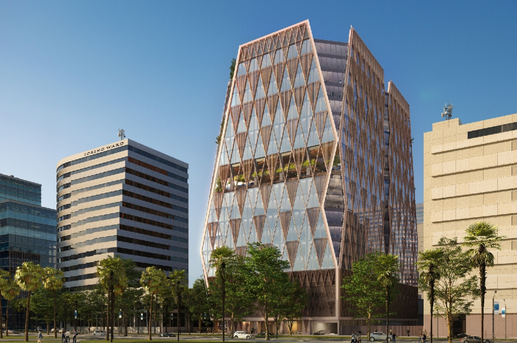Downtown San Jose office tower unveiled, contains
coronavirus-era features 1