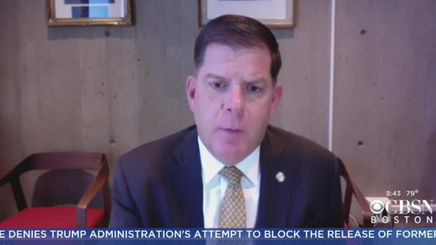 Marty Walsh's optimism for a quick economic recovery from
the coronavirus pandemic is waning 1