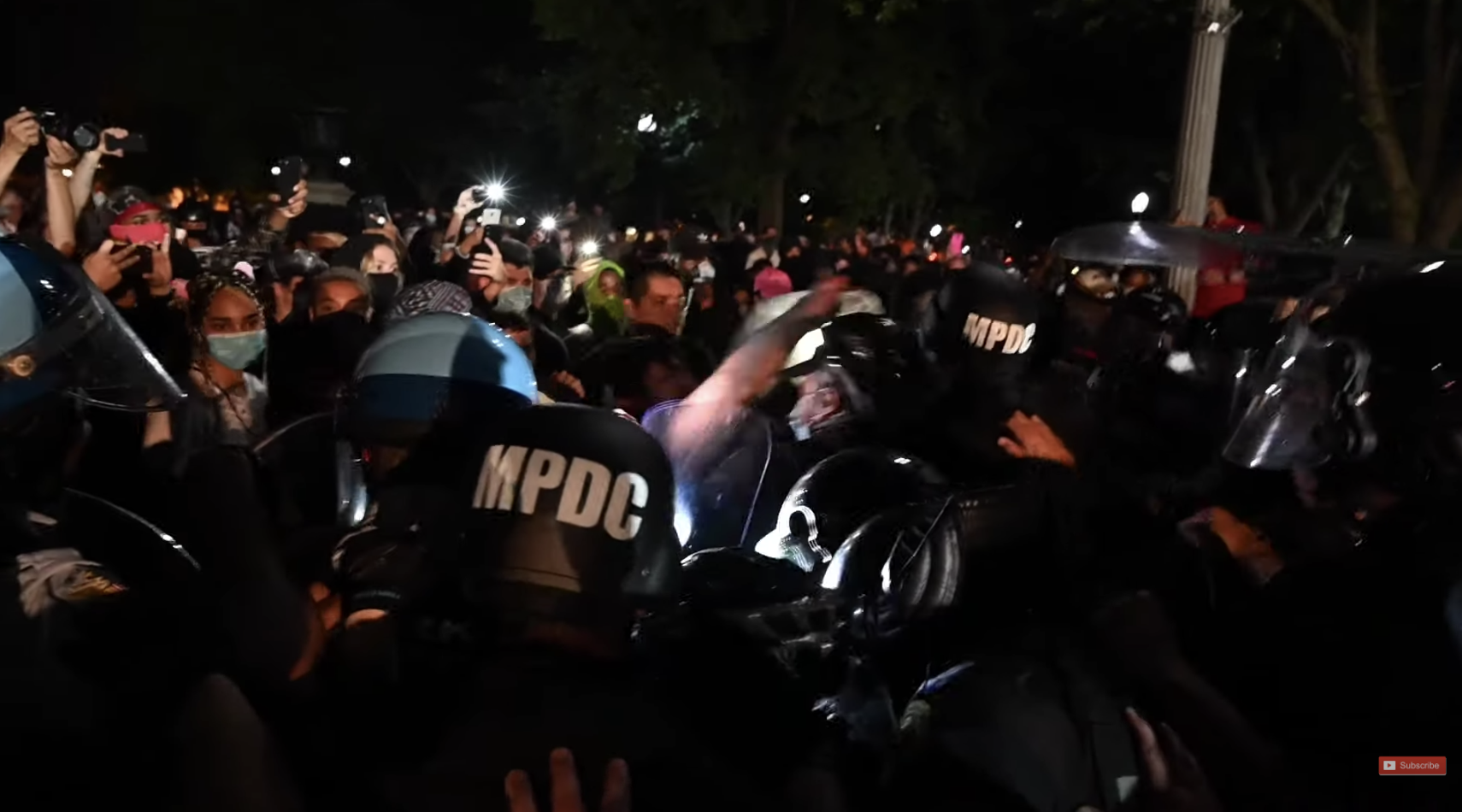 Park Police Releases New Footage of Violent Lafayette Park
Protests 1