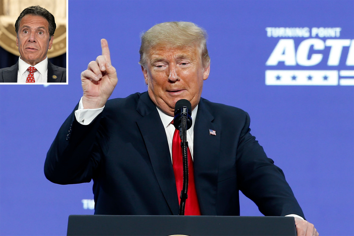 Trump slams Cuomo for ‘not using’ Javits, USNS Comfort
during coronavirus peak 1 Trump slams Cuomo for ‘not using’ Javits, USNS Comfort
during coronavirus peak 1