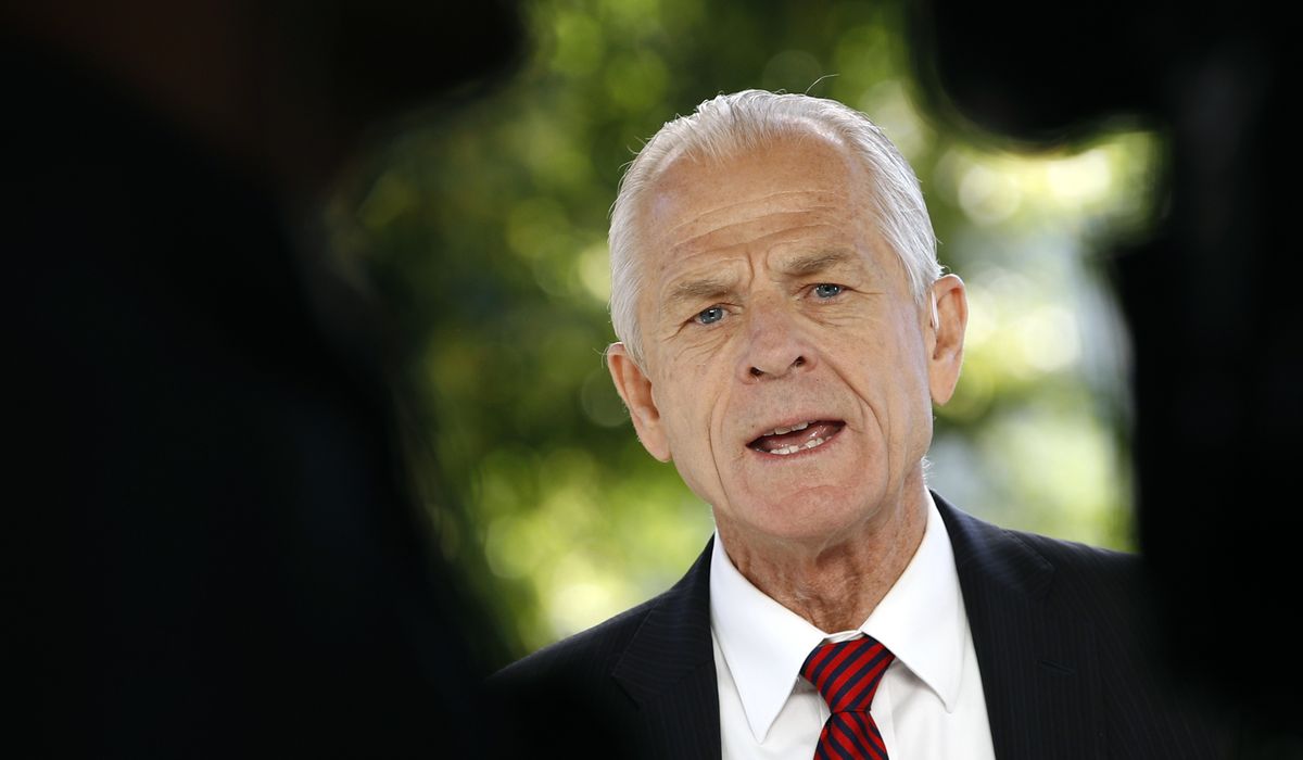 Peter Navarro: Coronavirus a 'product of the Chinese
communist party' 1