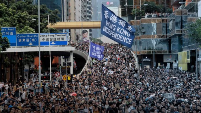 China Claims Hong Kong Protesters Show ‘Obvious Signs of
Terrorism’ 1