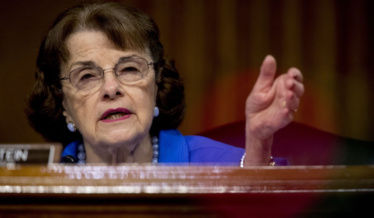 Dianne Feinstein: Coronavirus unemployment program 'riddled
with fraud' 1