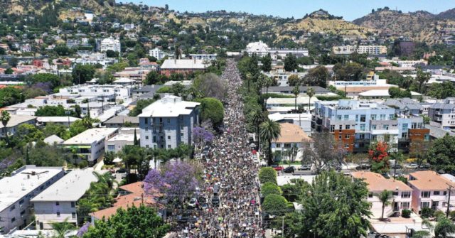 L.A. County Faces Coronavirus Surge After Black Lives Matter
Protests 1