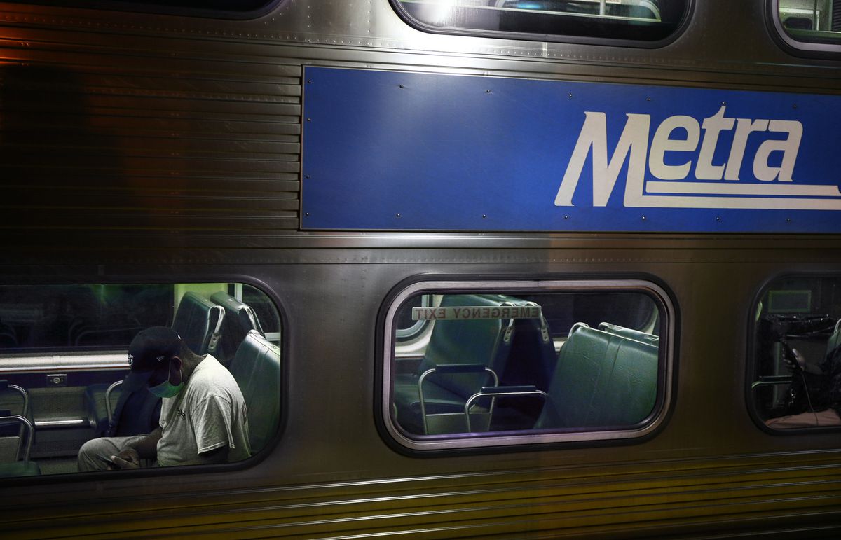 Metra says coronavirus will cost it $605 million in lost
revenues — $70 million more than expected — through 2021 1 Metra says coronavirus will cost it $605 million in lost
revenues — $70 million more than expected — through 2021 1