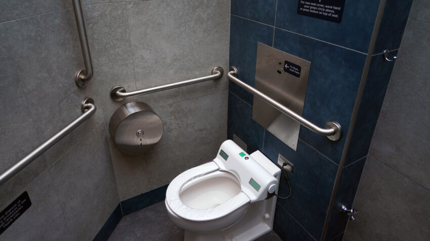 Flushing the toilet may fling coronavirus aerosols all
over 1
