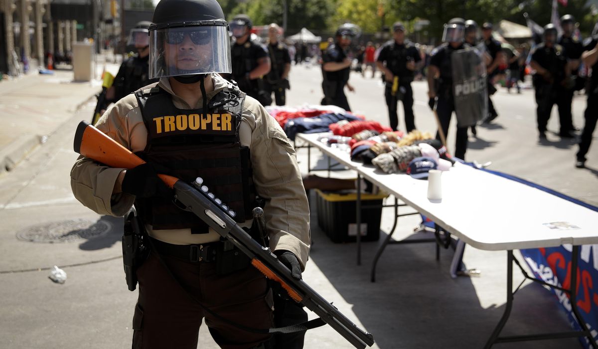 Injuries at protests draw scrutiny to use of police
weaponry 1