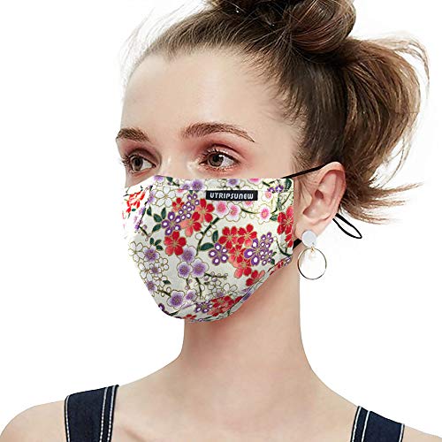 Anti Pollution Dust Mask Washable and Reusable PM2.5 Cotton Face Mouth Mask Protection from Pollen Allergy Safety Mask