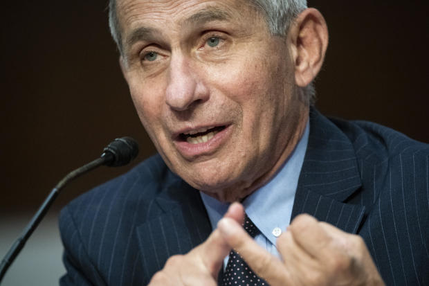 Fauci warns U.S. could see 100,000 new coronavirus cases per
day 1