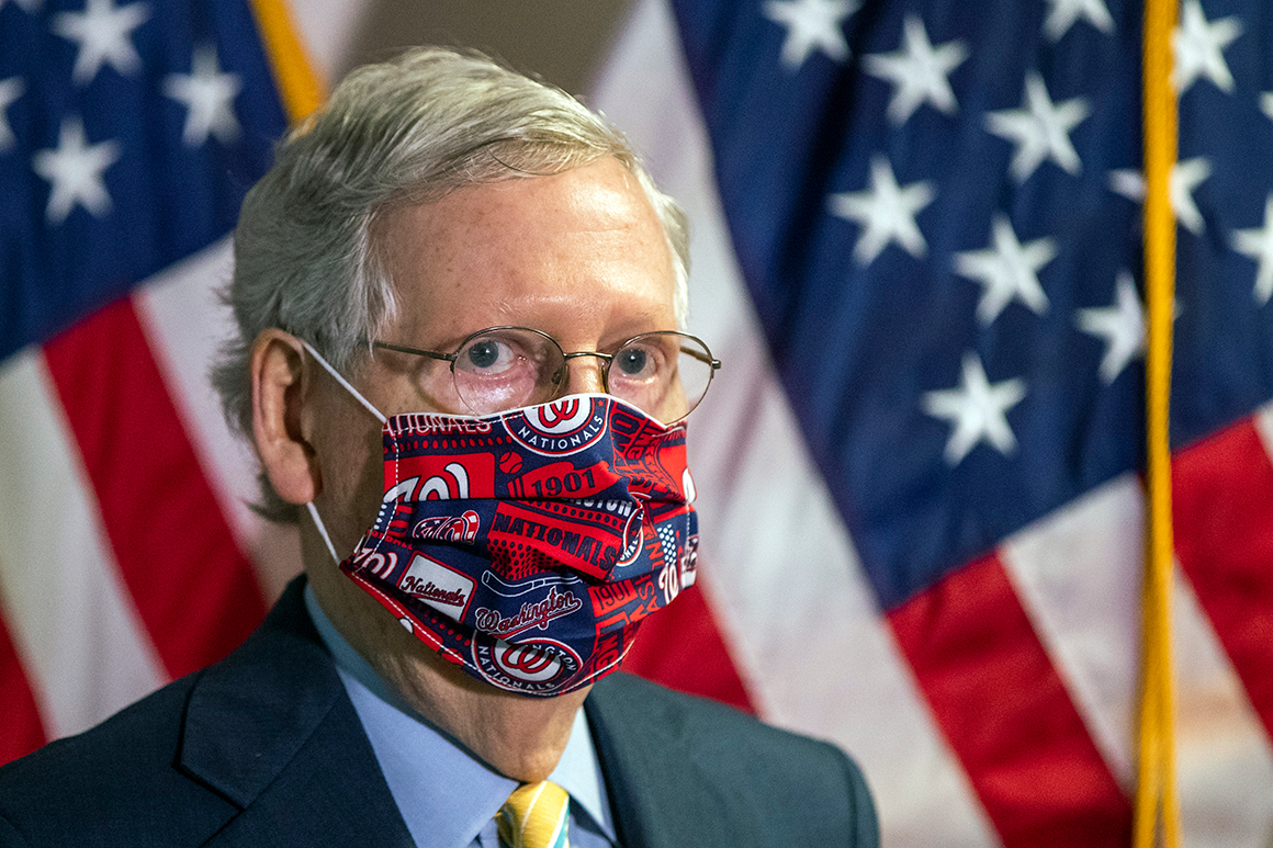 McConnell eyes next coronavirus package after July
recess 1