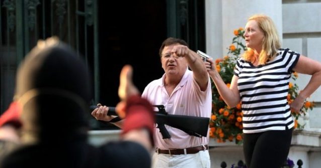 St. Louis Lawyer: Protesters Smashed Gate, Threatened to
Kill Us and Our Dog, Burn Down Our House 1