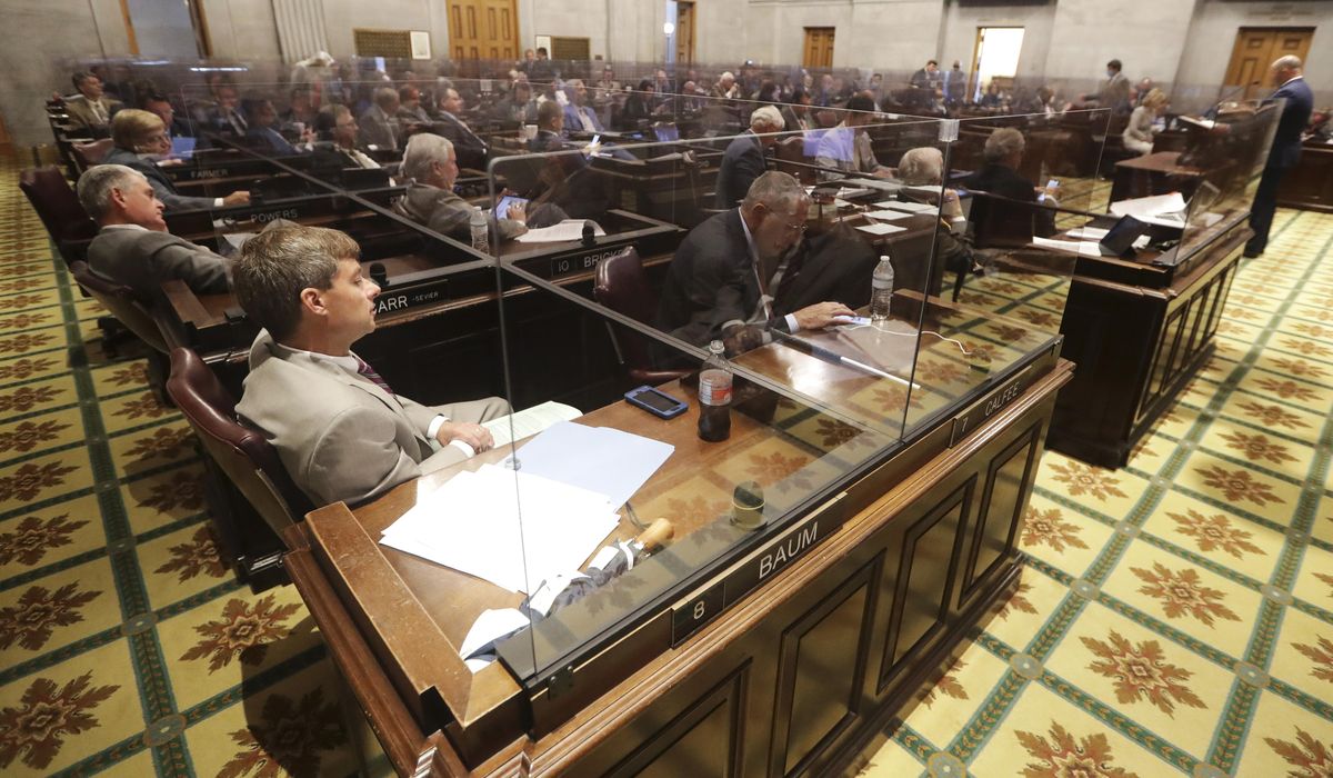 Bill limiting coronavirus liability advances in
Tennessee 1