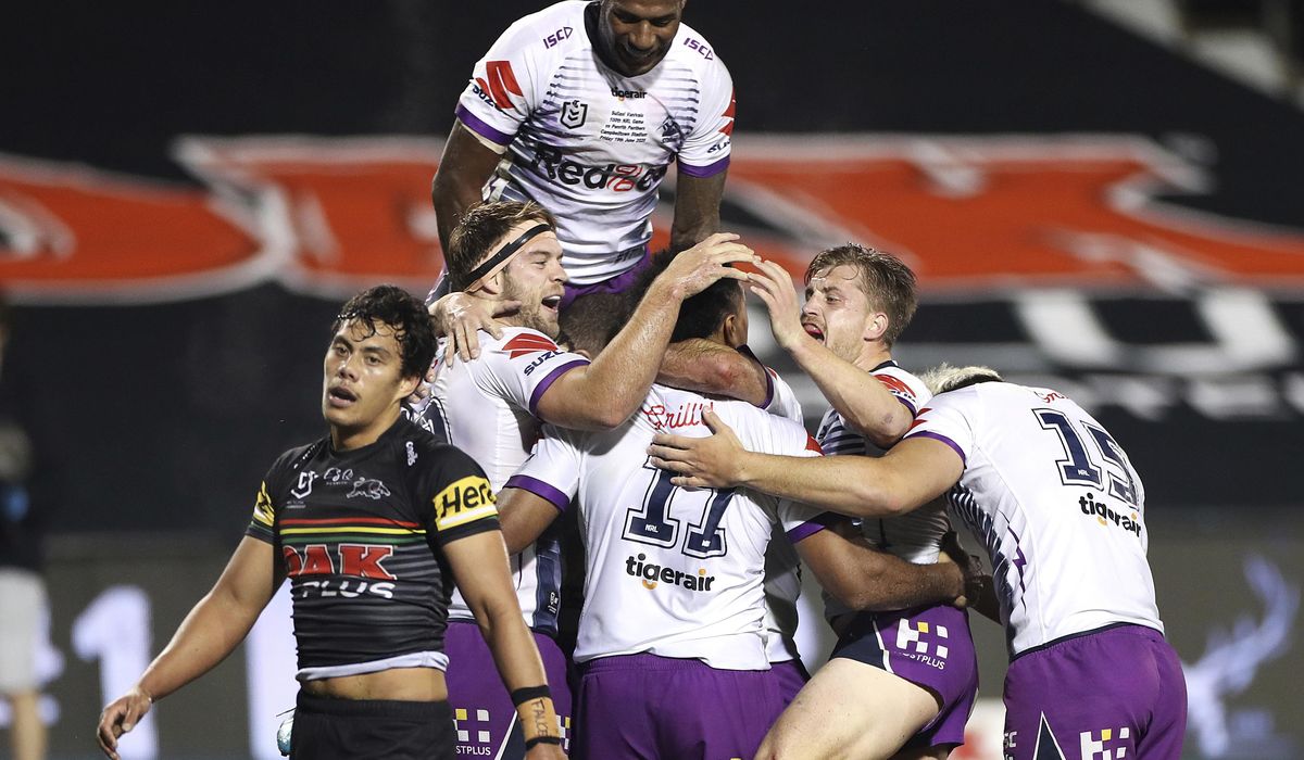 COVID-19 spike in 1 Australian state stalls sports'
restart 1