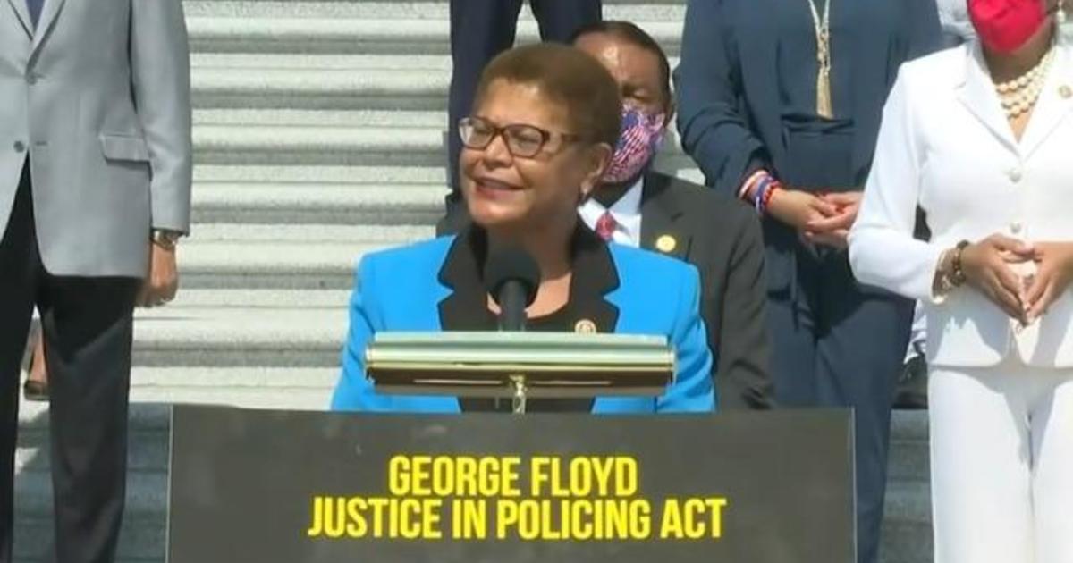 House takes up Democrats' police reform bill one month after
George Floyd's death 1