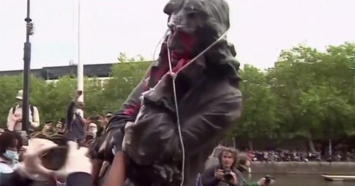 London may remove statues amid global anti-racism
protests 1