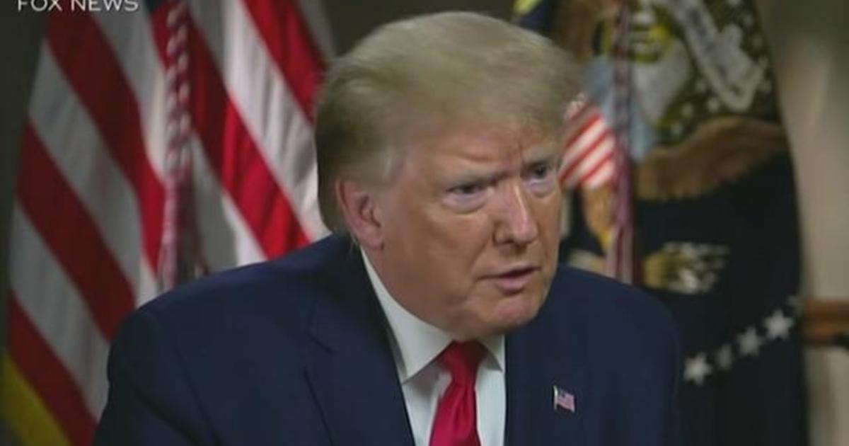 Trump addresses controversial tweet about Minneapolis
protests 1