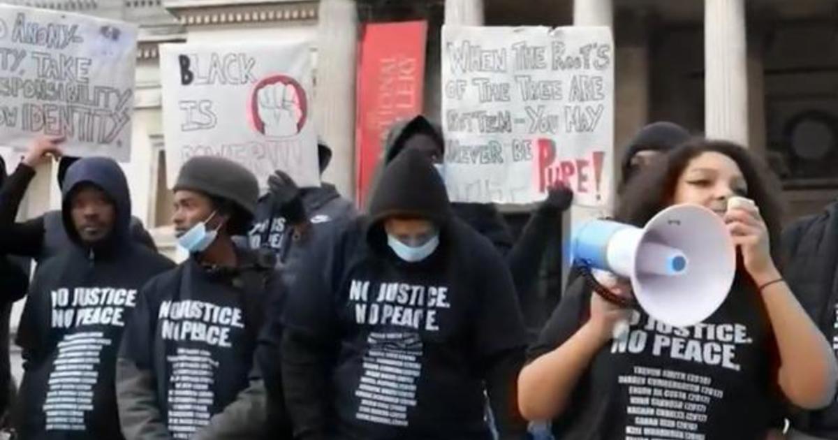 U.K. Black Lives Matter protesters call for defunding
British police 1