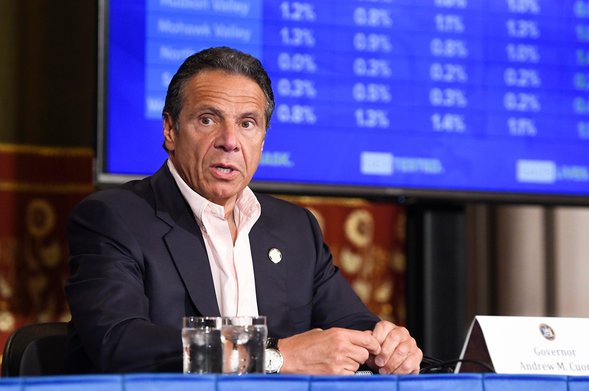 Gov. Cuomo cautiously touts New York’s progress in
coronavirus battle 1