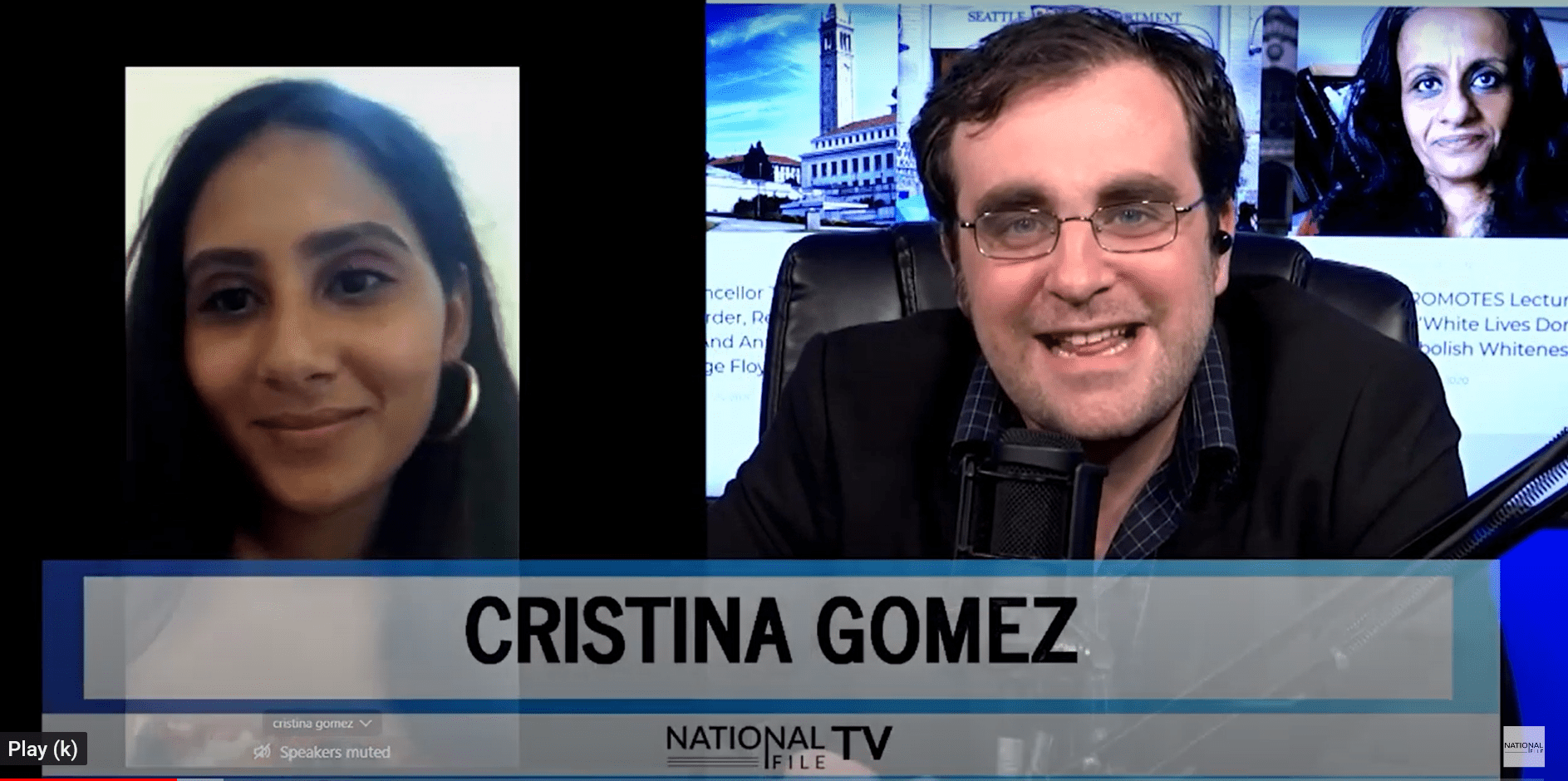 WATCH: Viral Florida Patriot Cristina Gomez Takes on The
Satanic Globalists 1