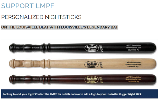 Louisville Slugger maker ends sales of nightsticks for
police nonprofit amid protests 1