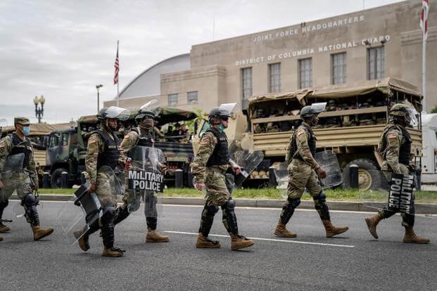 COVID-19 Strikes DC National Guard Members Who Responded To
Protests 1