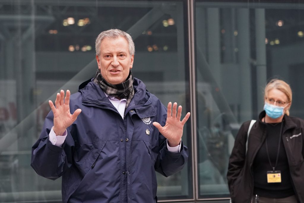 De Blasio: NYC Not Asking Whether Coronavirus Patients
Attended Mass Protests 1
