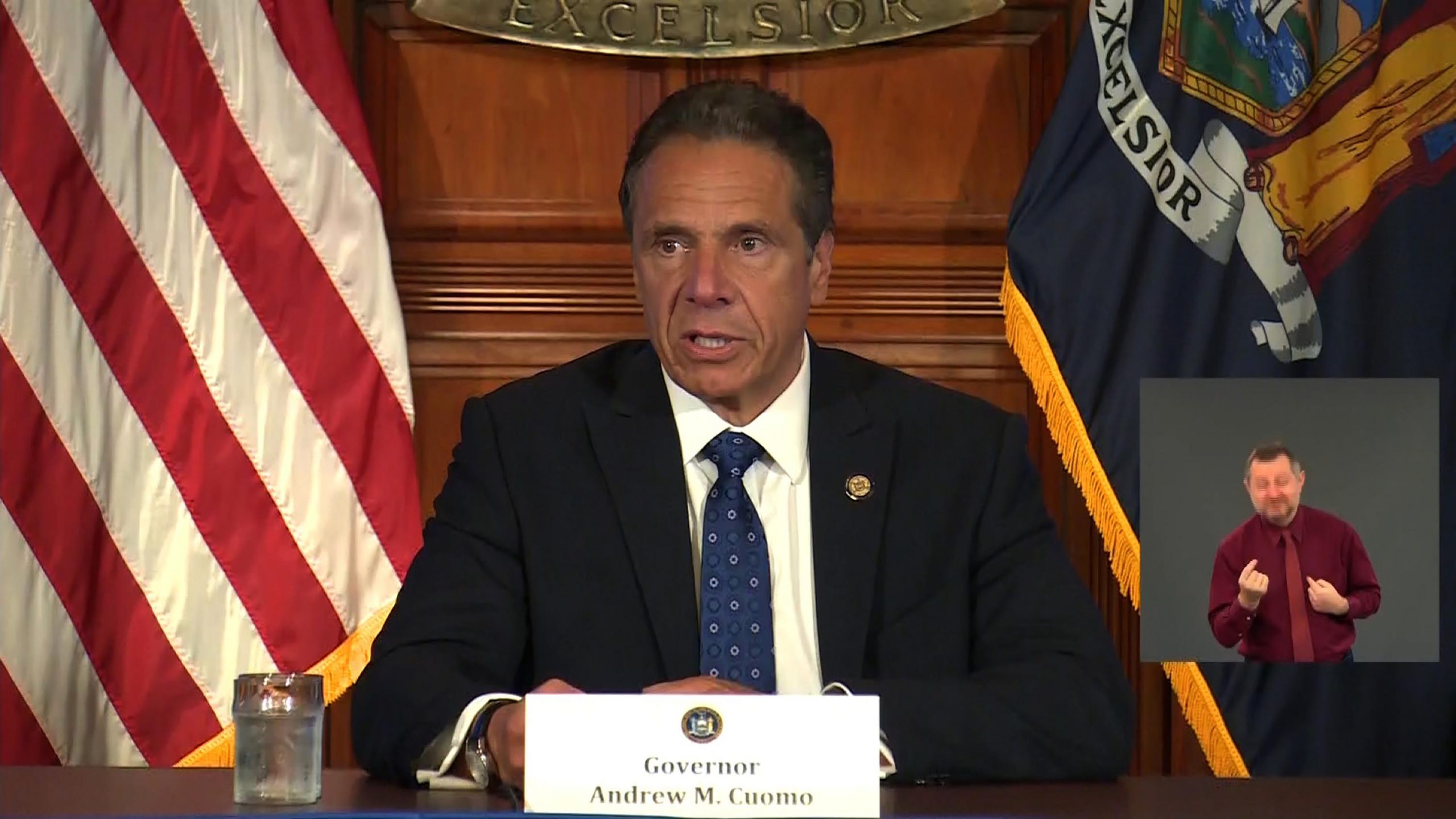 New York seeing a 'continued decline' in Covid-19 numbers,
Gov. Cuomo says 1