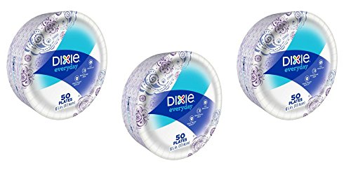 Dixie Heavy Duty Paper Plates (6.875 inch 50 count) (3)