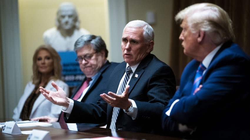 Mike Pence misleadingly blames coronavirus spikes on rise in
testing 1