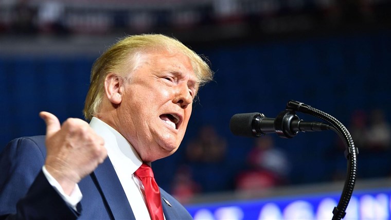 Trump tells Tulsa crowd he wanted to "slow down" COVID-19
testing, White House says he was joking 1