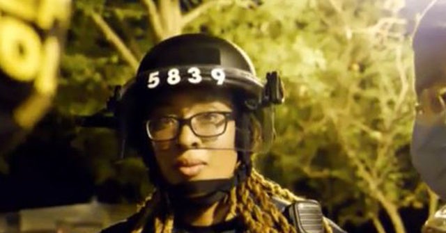 Watch – BHAZ Protesters Harass Black Female Officer: ‘Her
Ancestors Are Upset with Her’ 1