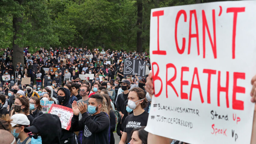 Following a week of protests, Boston is offering a walk-in
coronavirus testing site 1